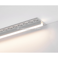 Omietkový profil LED profil čiernej farby LED kanál prúžkov